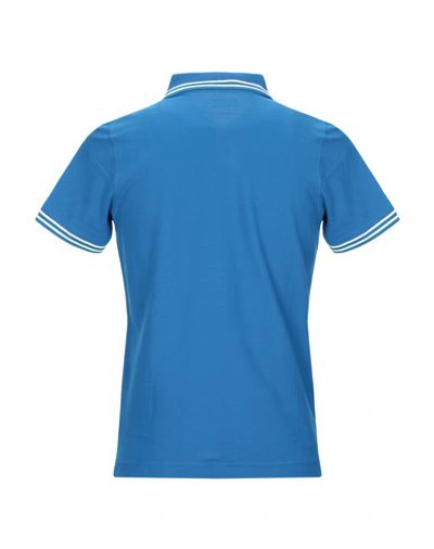 Shop Lotto Polo Shirts In Blue