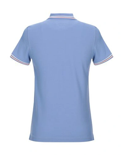 Shop Lotto Polo Shirts In Lilac
