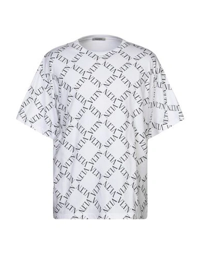 Shop Valentino T-shirts In White