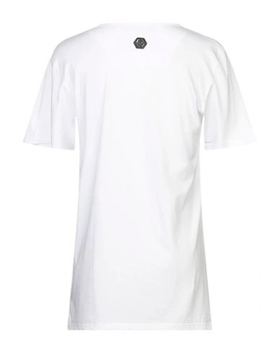 Shop Philipp Plein Man T-shirt White Size Xxl Cotton