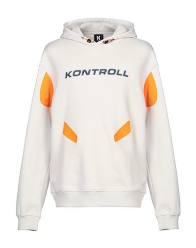 Shop Kappa Kontroll Man Sweatshirt Light Grey Size Xl Cotton
