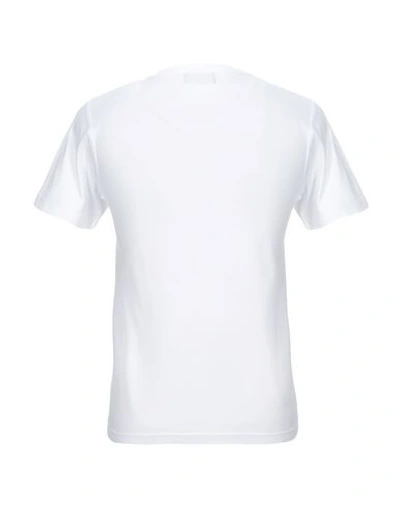 Shop Andrea Crews T-shirts In White