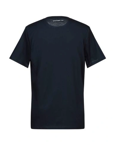 Shop Department 5 T-shirts In Dark Blue