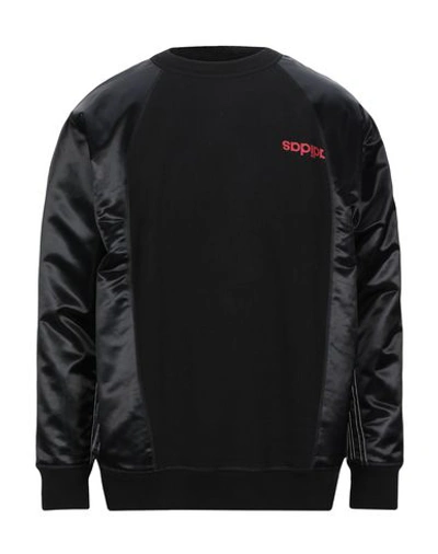 Shop Adidas Originals By Alexander Wang Sweatshirts In Black