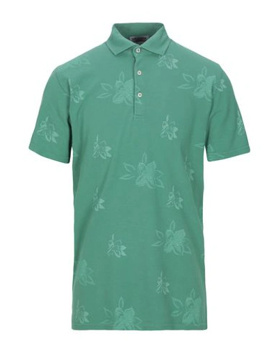 Shop Vengera Polo Shirt In Green