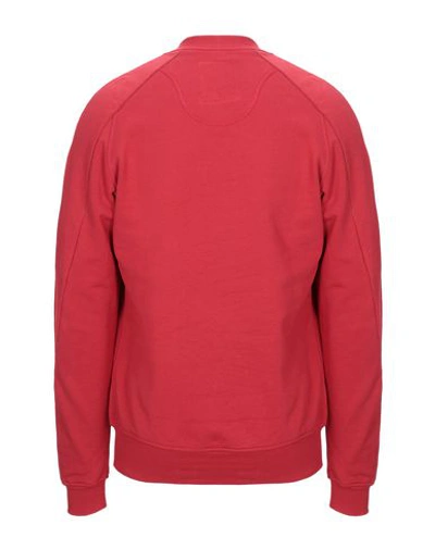 Shop Tom Rebl Sweatshirts In Red