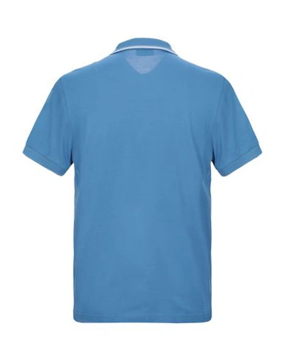 Shop Façonnable Polo Shirts In Azure