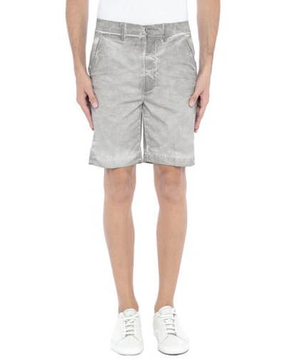 Shop Dondup Shorts & Bermuda In Grey