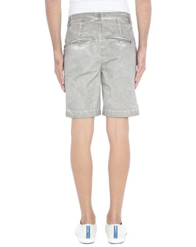Shop Dondup Shorts & Bermuda In Grey
