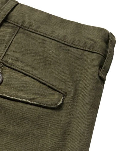 Shop Fabric Brand & Co. Casual Pants In Military Green