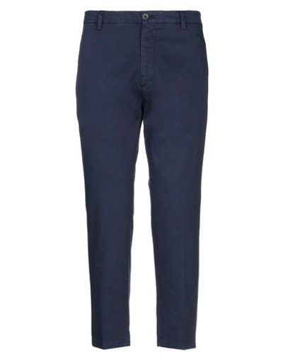 Shop Be Able Pants In Dark Blue