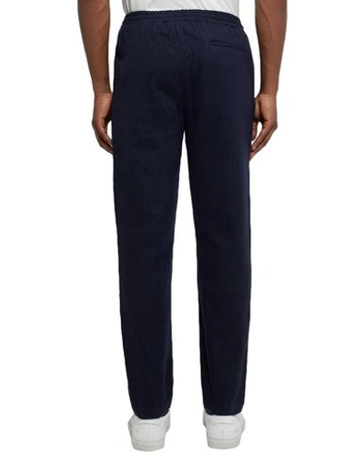 Shop De Bonne Facture Casual Pants In Dark Blue