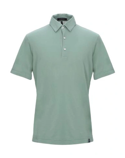 Shop Vengera Polo Shirt In Light Green