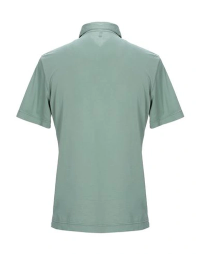 Shop Vengera Polo Shirt In Light Green
