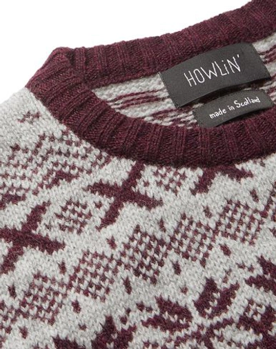 Shop Howlin' Sweaters In Maroon