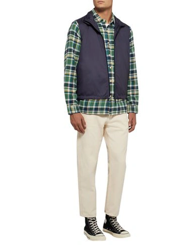 Shop Alex Mill Checked Shirt In Green