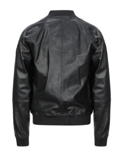 Shop Diesel Man Jacket Black Size Xl Sheepskin