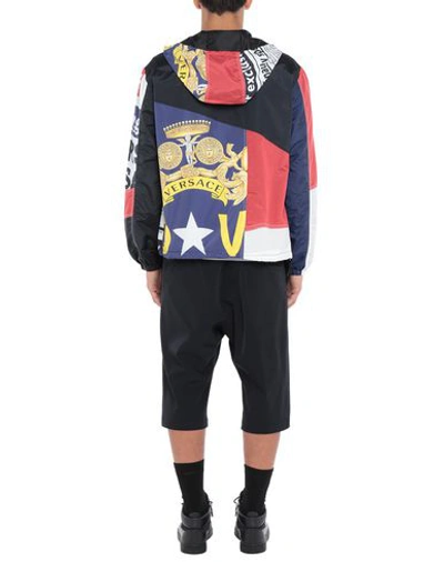 Shop Versace Jackets In Blue