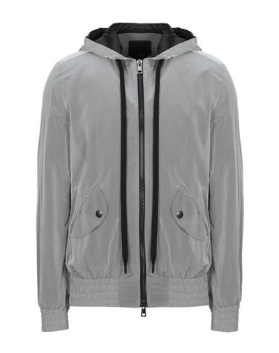 Shop Tom Rebl Jackets In Grey