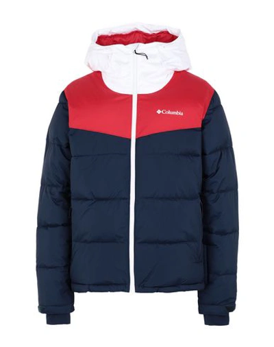 Columbia Men's Iceline Ridge Colorblocked Quilted Logo-print Ski Jacket In  Navy | ModeSens