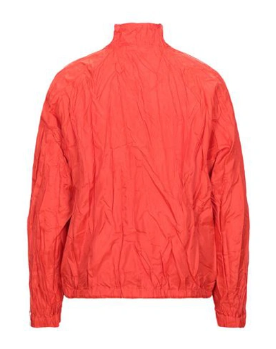 Shop Adidas Originals By Alexander Wang Jackets In Rust