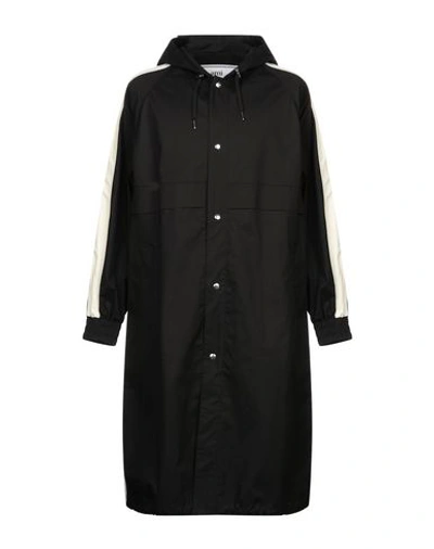 Shop Ami Alexandre Mattiussi Full-length Jacket In Black