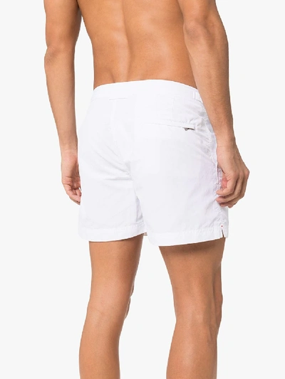 Shop Orlebar Brown Setter Swim Shorts - Men's - Polyamide In Weiss