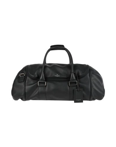 Shop Philippe Model Travel & Duffel Bag In Black