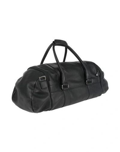 Shop Philippe Model Travel & Duffel Bag In Black
