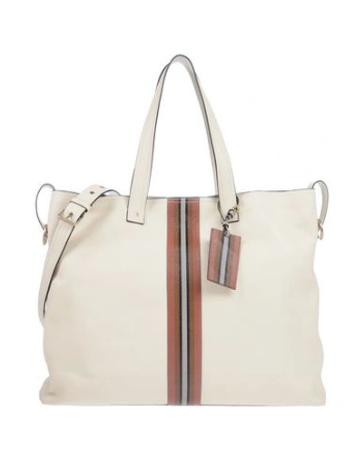 Shop Valentino Handbags In Beige