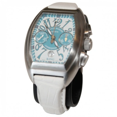 Pre-owned Franck Muller Watch In White