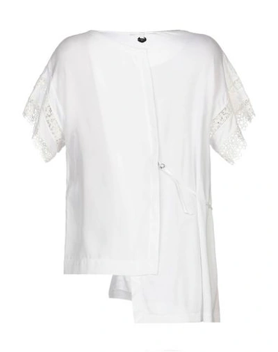 High By Claire Campbell T-shirts In White