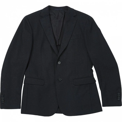 Pre-owned Z Zegna Wool Jacket In Black