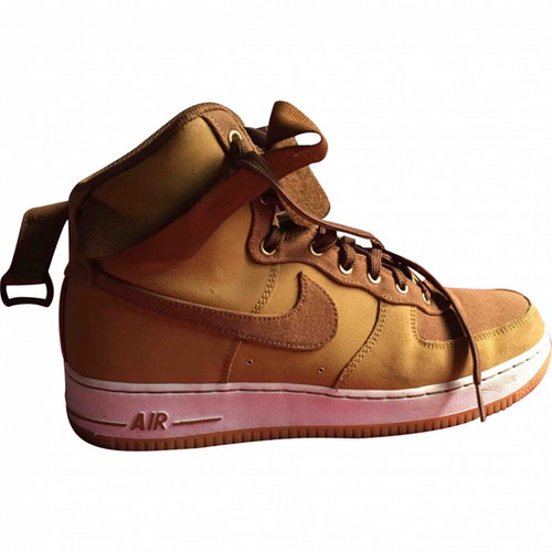 nike air force camel suede
