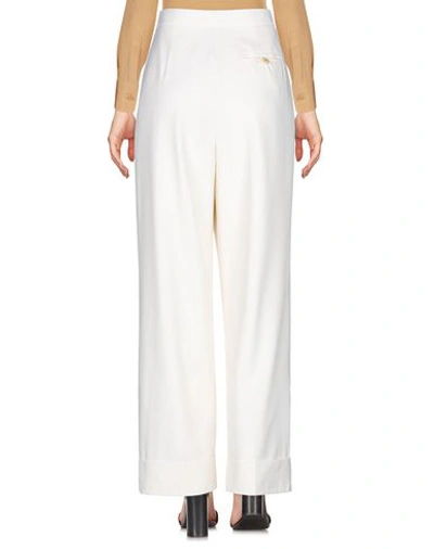 The Row Casual Pants In Ivory
