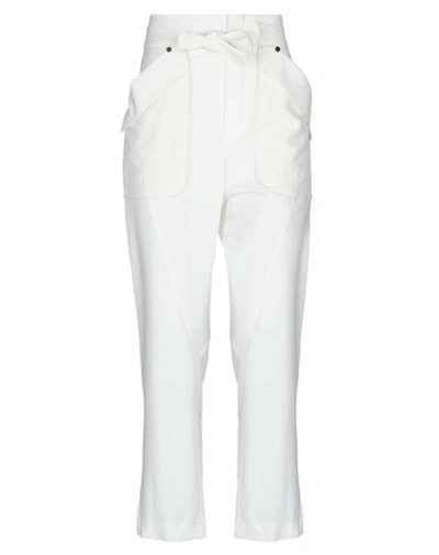 Shop Chloé Casual Pants In White