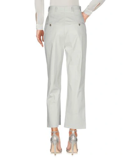 Shop Rick Owens Pants In Light Grey