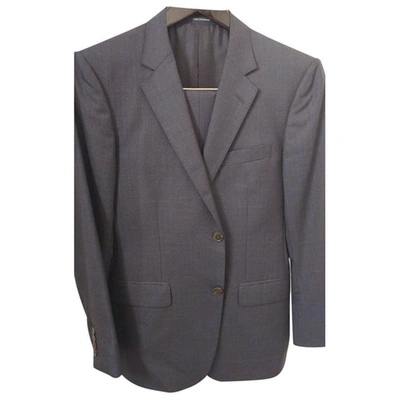 Pre-owned Gucci Suit In Blue