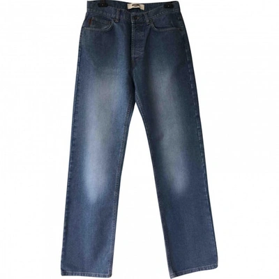 MOSCHINO Pre-owned Blue Cotton Jeans