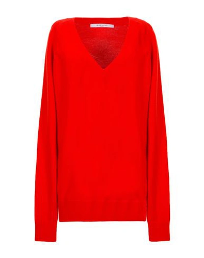 Shop Givenchy Sweaters In Red