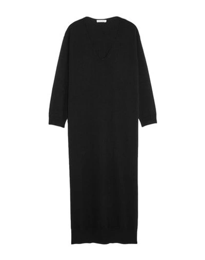 Shop Tomas Maier Midi Dress In Black