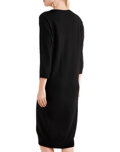 Shop Tomas Maier Midi Dress In Black