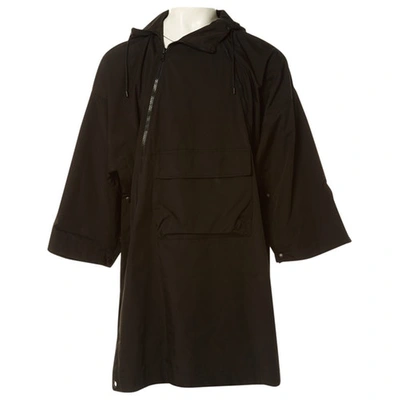 Pre-owned Givenchy Black Polyester Coat