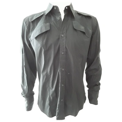 Pre-owned John Richmond Shirt In Black