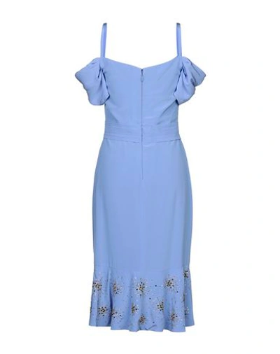 Moschino Midi Dresses In Blue