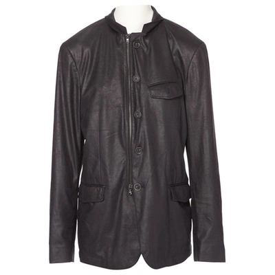 Pre-owned John Varvatos Jacket In Grey