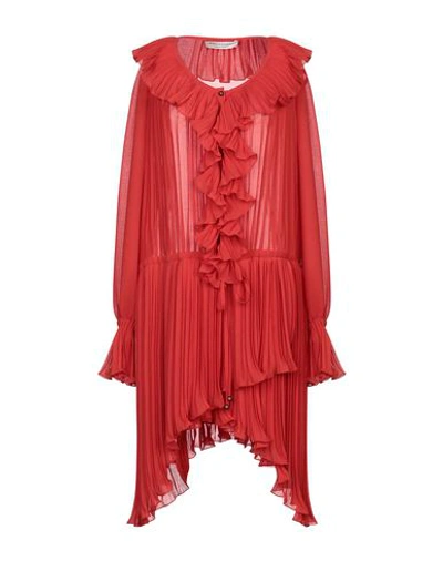 Shop Philosophy Di Lorenzo Serafini Woman Midi Dress Red Size 6 Polyester