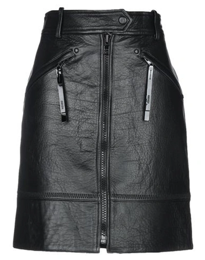 Shop Kenzo Midi Skirts In Black