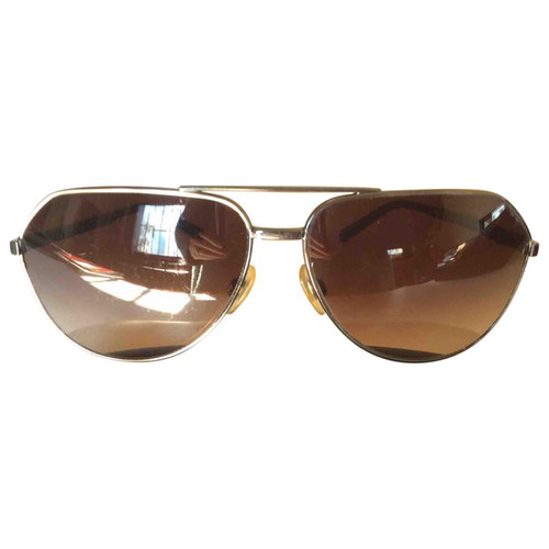 Dolce & Gabbana Metallic Metal Sunglasses | ModeSens