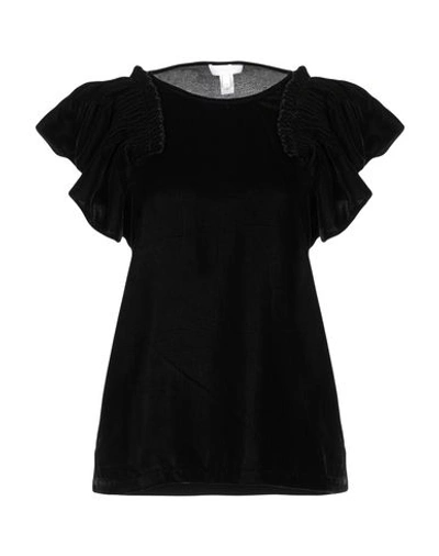 Shop Intropia Blouse In Black